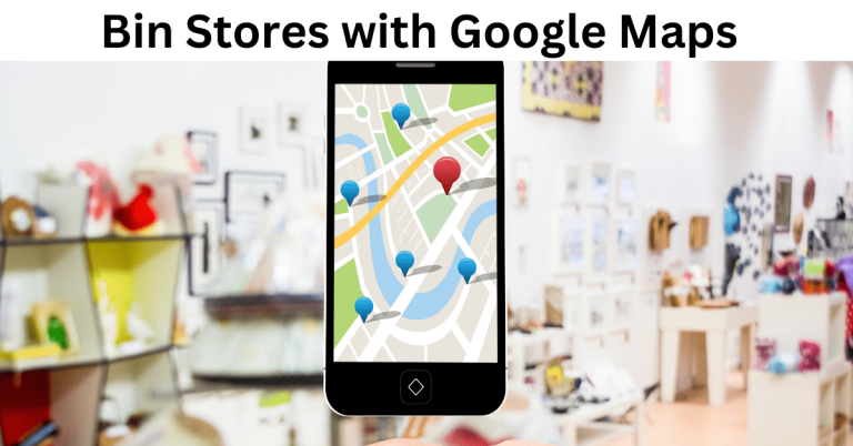 Bin stores with google maps